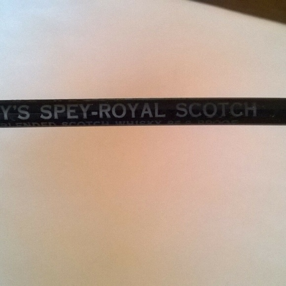 GILBEY’S Scotch Glass SWIZZLE STICK Spey-Royal - Picture 5 of 6